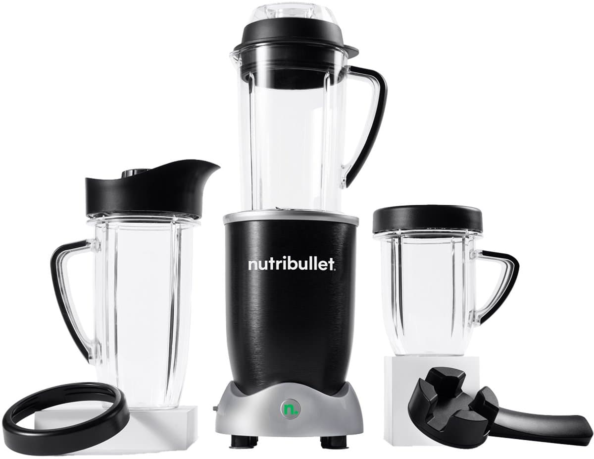 Nutribullet RX - 1700W - Blender Met Soepprogramma - Koude & warme bereiding -10-delig