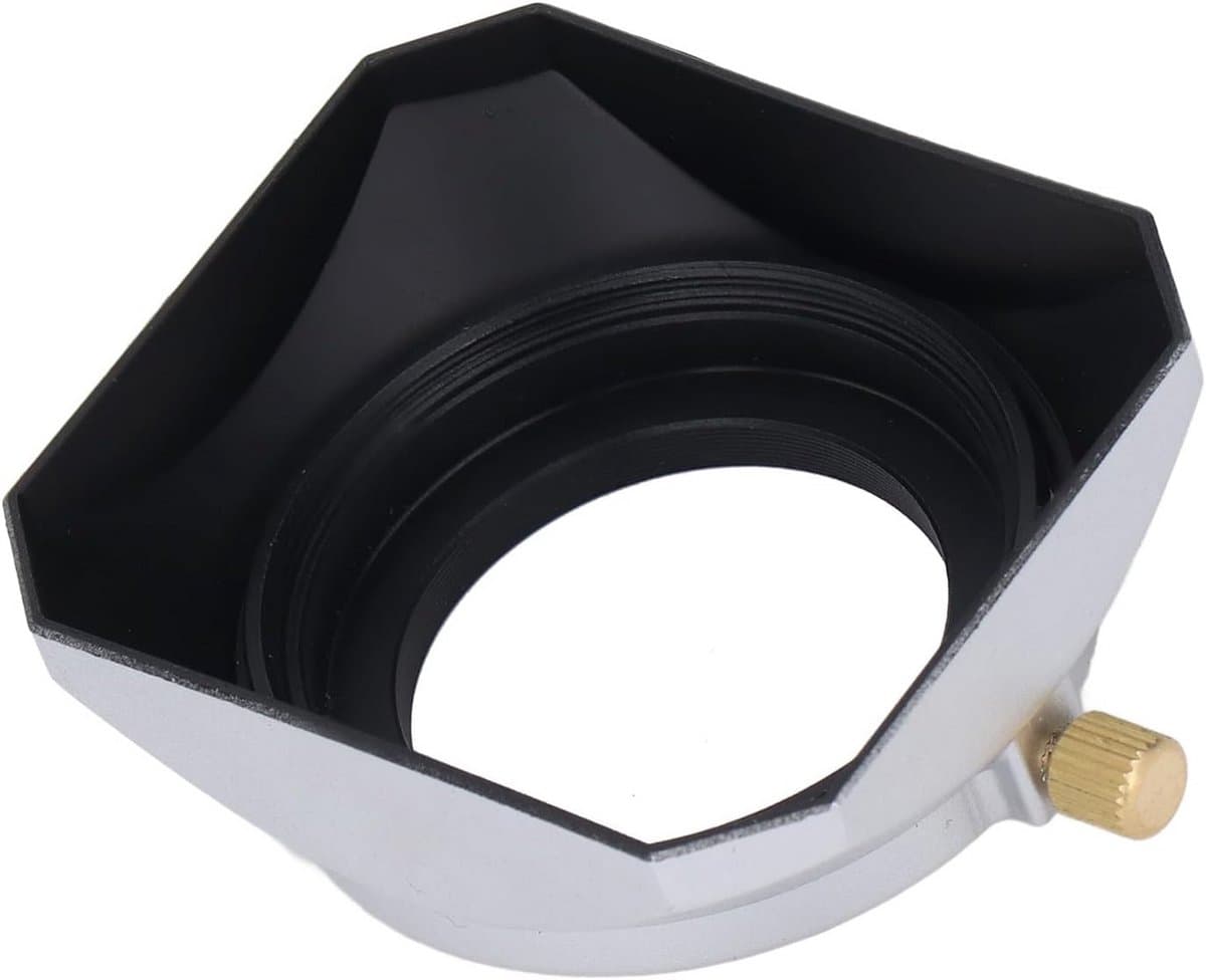 39mm Metalen Zonnekap Vintage Stijl voor Camera Lenzen