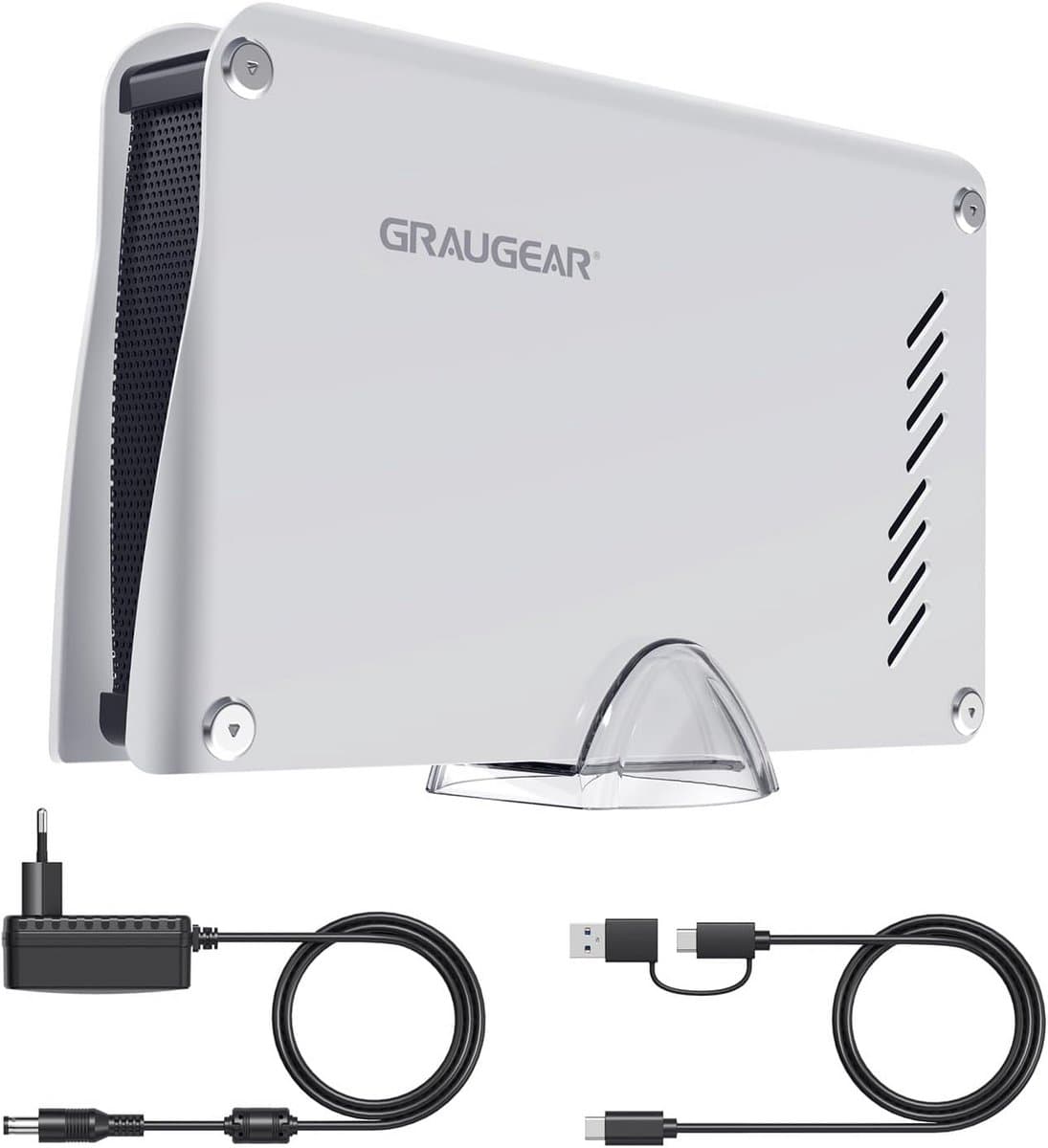 6TB Externe Harde Schijf in Aluminium Behuizing voor PS5, PS5 Slim en PS5 Pro - Geoptimaliseerd voor Gaming en Opslag