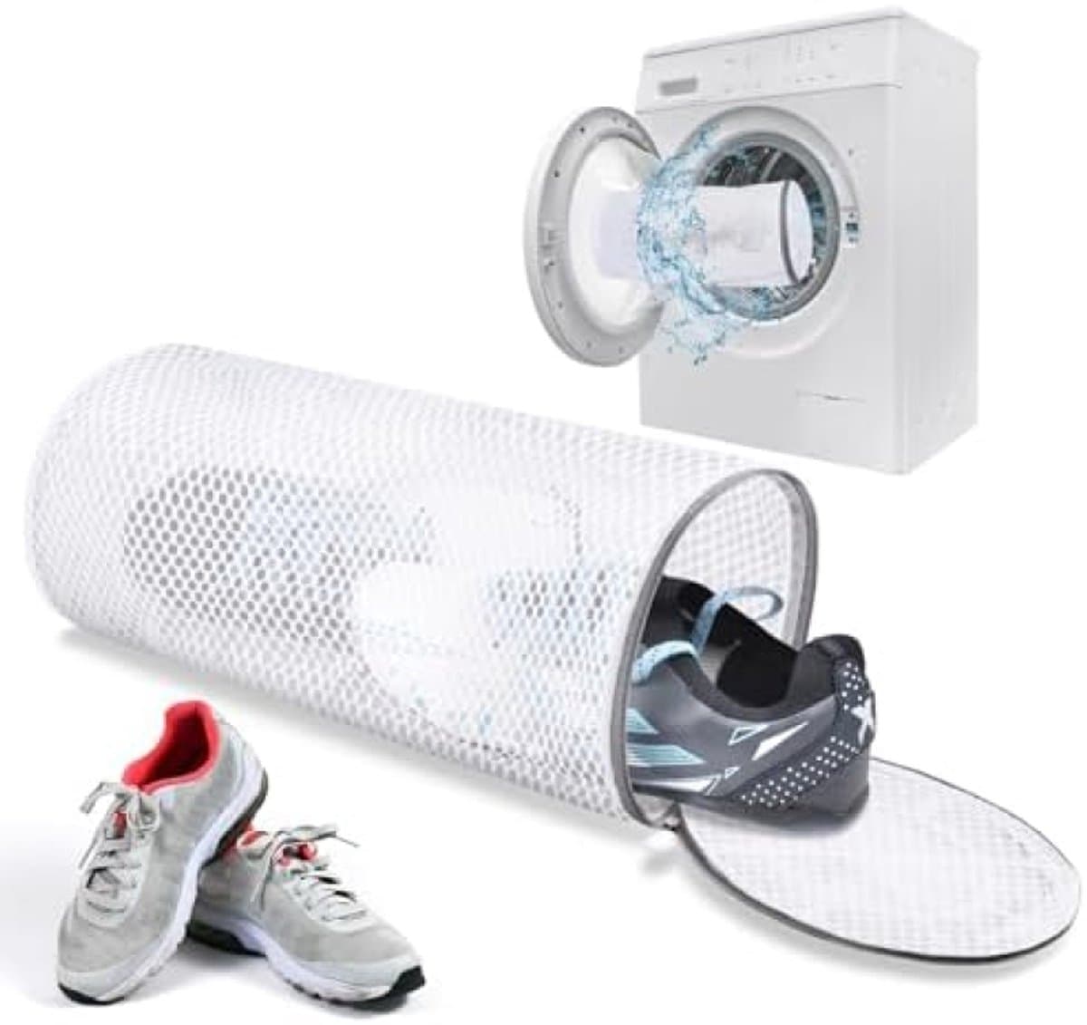 ST TRADİNG Waszak voor Delicate Kleding en Schoenen - Groot Formaat Mesh Net