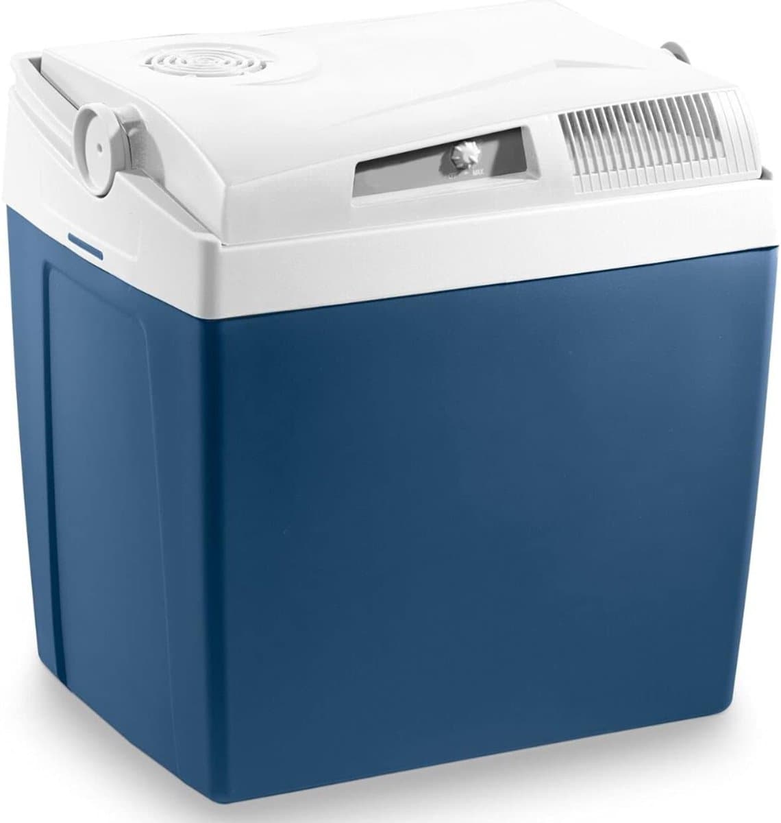 RVV® Elektrische koelbox 12 en 230 volt - Elektrische koelbox - Koelbox - Blauw - 44cm x 30cm x 38cm