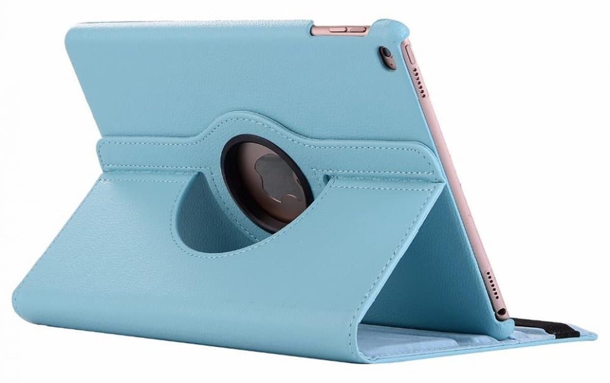 Apple iPad 2019 & 2020 (10.2") iPad Air 3 & iPad Pro (10.5") draaihoes 360° Licht Blauw