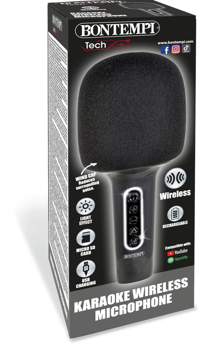Bontempi - Karaoke draadloze microfoon