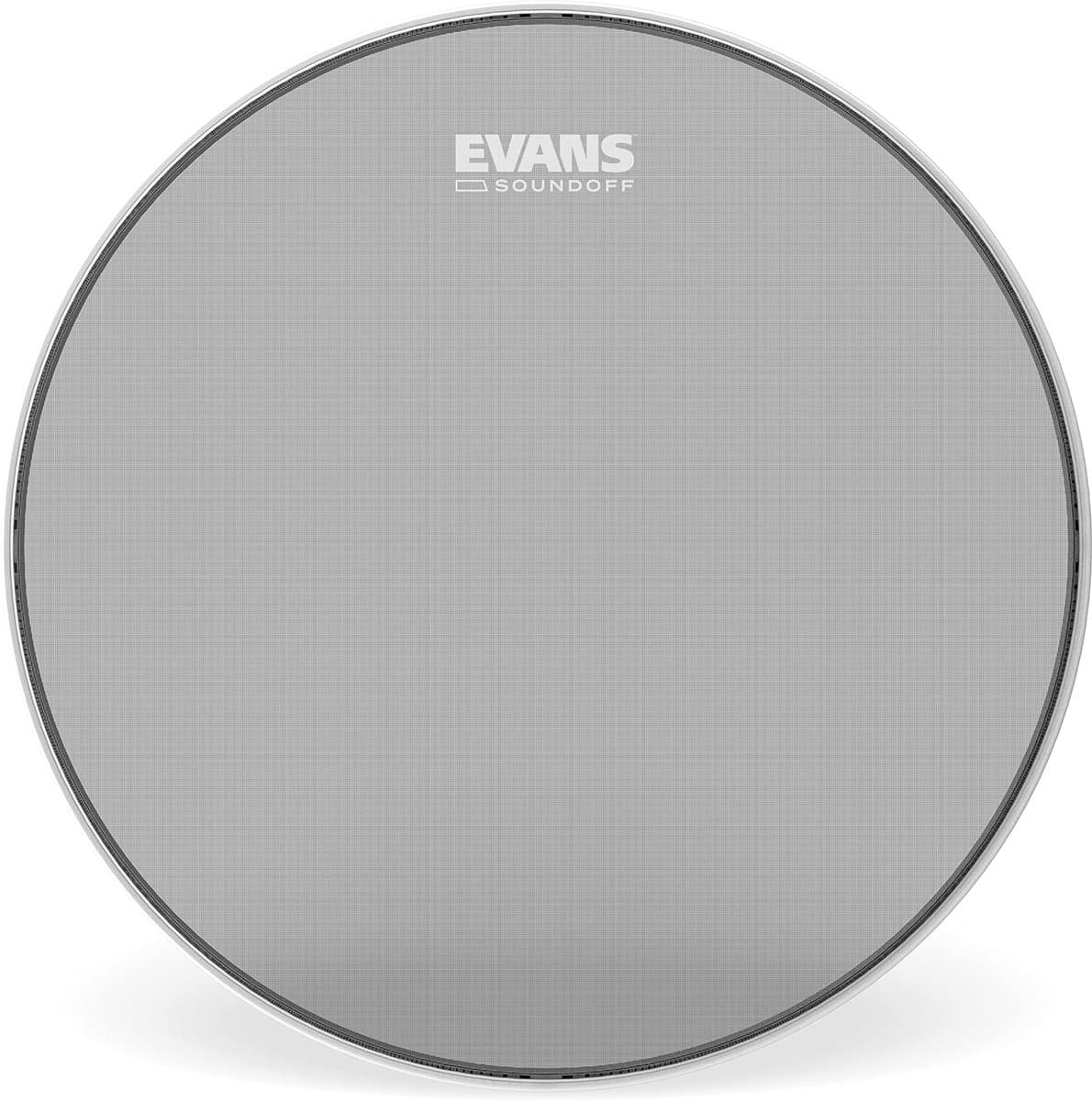 Drumkop Oefen - Stille Trommel - Volume Reduceren - Single Ply Mesh - 8 Inch - Zwart