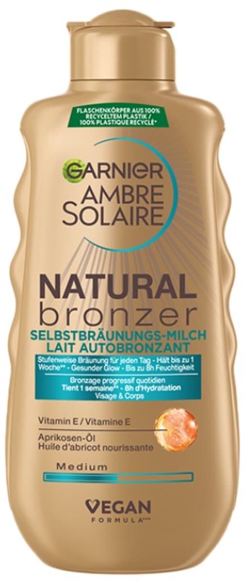 Garnier Ambre Solaire Natural Bronzer Zelfbruinende Melk - 175ml