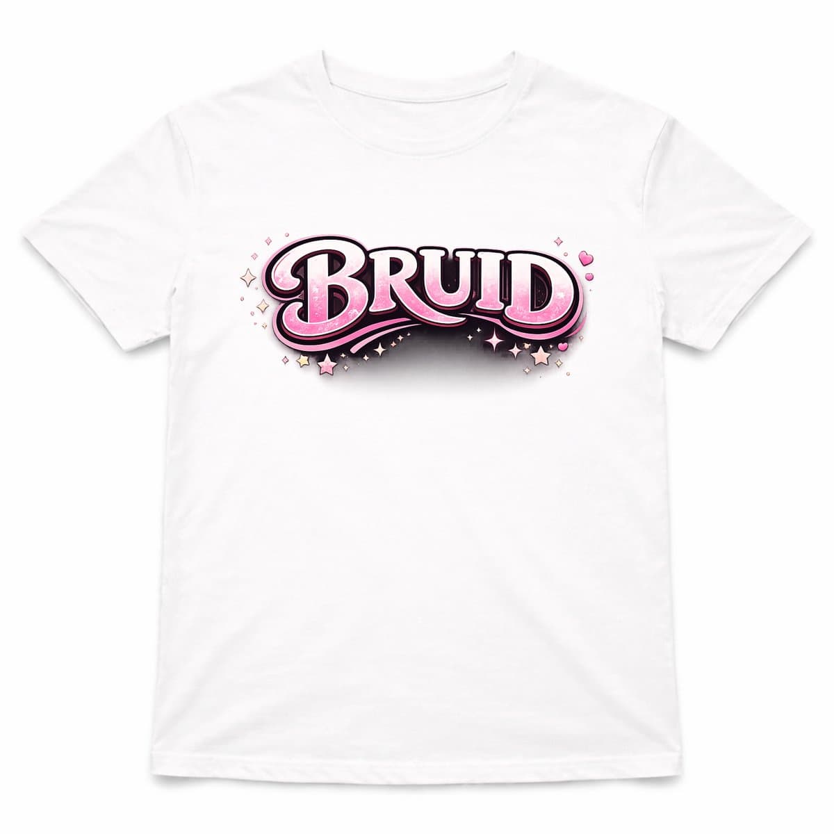 Bruid – Vrijgezellenfeest Vrouw T-shirt – Wit – Maat L