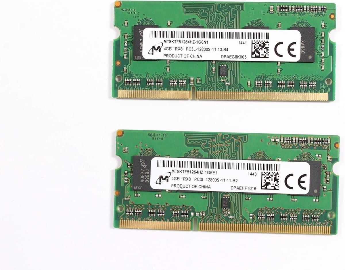 4GB DDR3L 1600MHz SO-DIMM Laptop Werkgeheugen Module