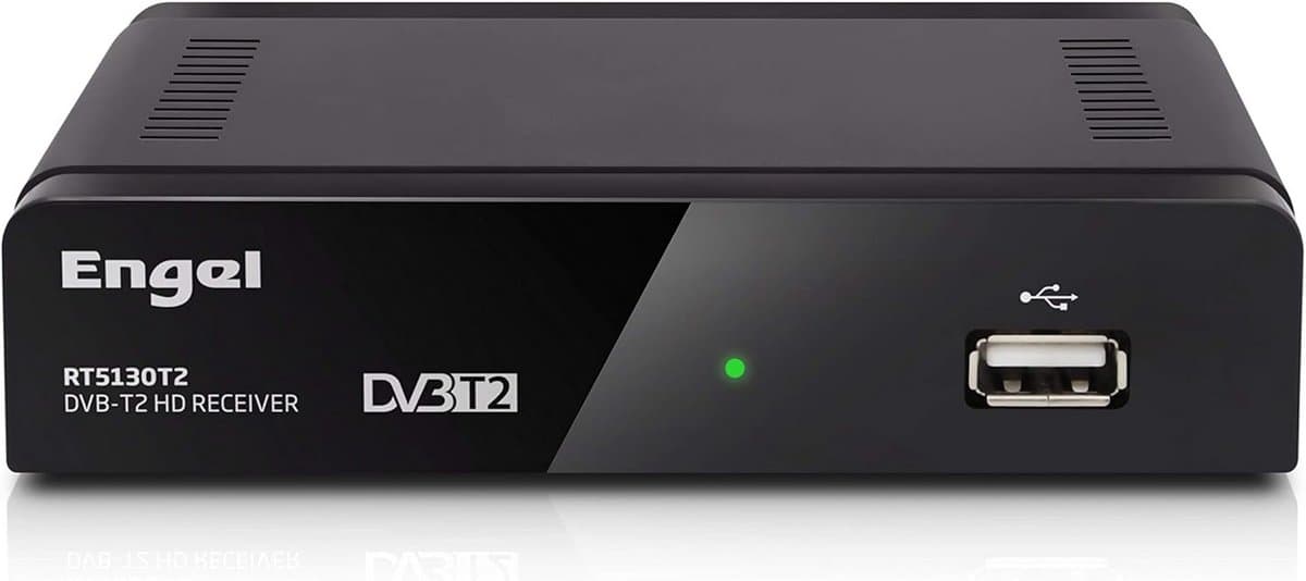 Digitale Terrestrische DVB-T2 HD Ontvanger / Tuner voor Televisie