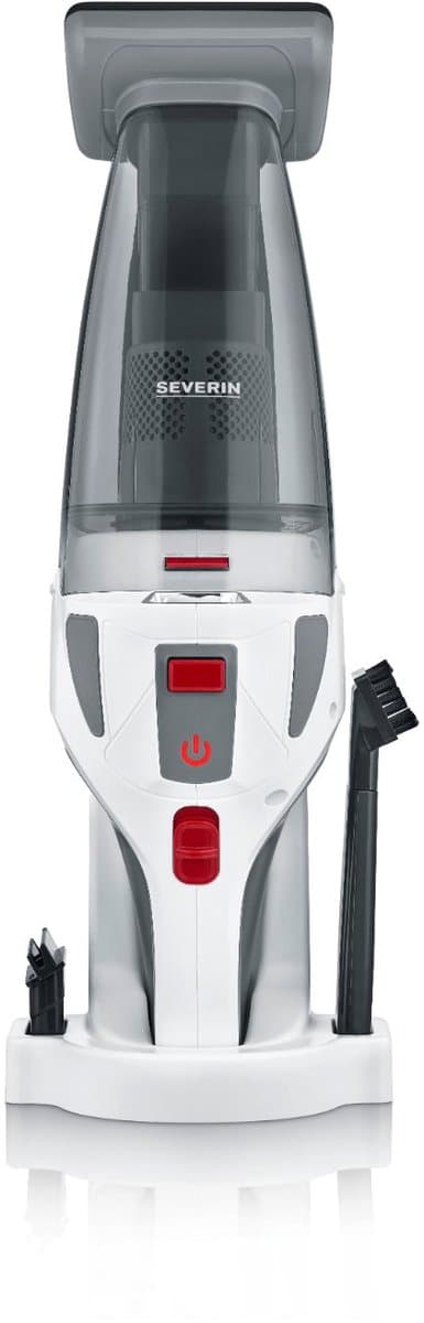 Severin HV 7146 stofzuiger/stofblik met batterij droog&nat ultrafijn 120 W grijs, rood, wit 2,2 Ah