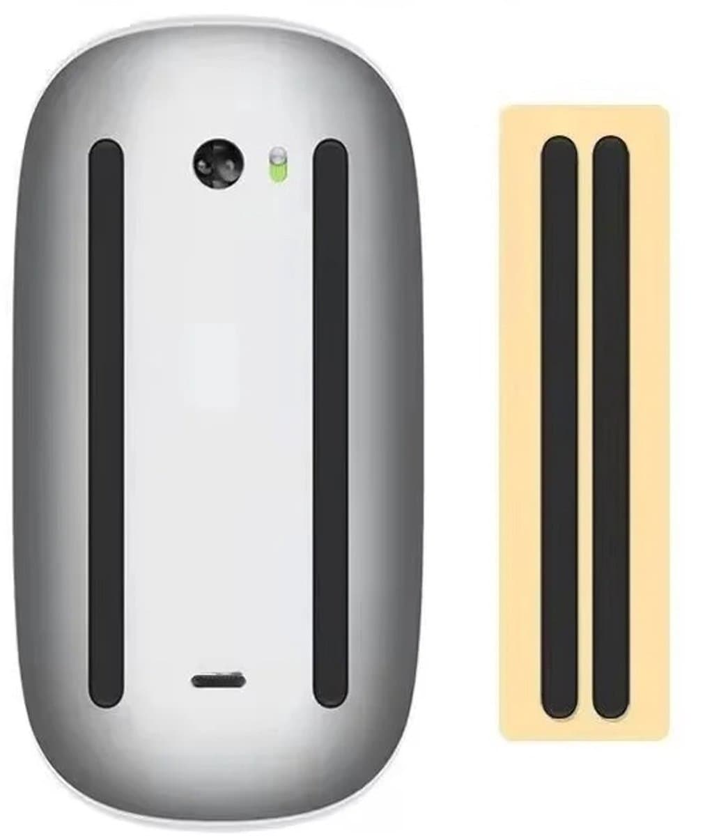 Mastersøn Fliders - Glijstrips geschikt voor Magic Mouse 2 - Anti Kras - Set