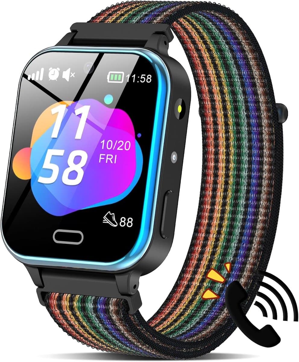 Lexium GPS Horloge Kind - Smartwatch Kinderen - GPS Tracker Kind - GPS Kind - GPS Kinder Horloge