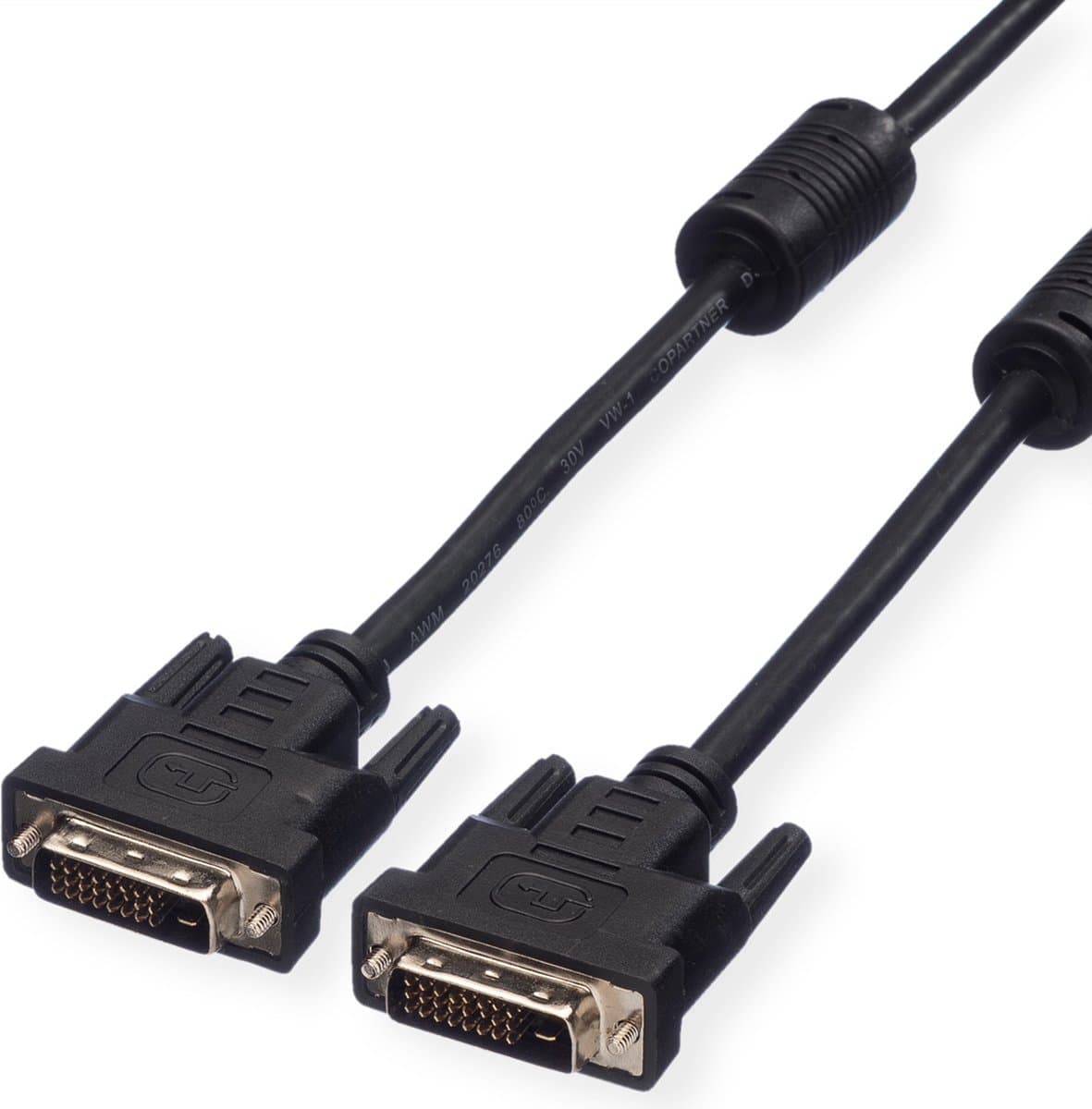 VALUE DVI monitor kabel, DVI M-M, (24+1) dual link, 3 m