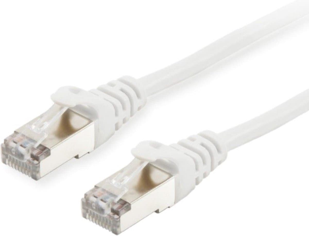 Equip Patchkabel RJ45 S/FTP Cat6 (SSTP) PIMF HF polybag 3,00 m wit