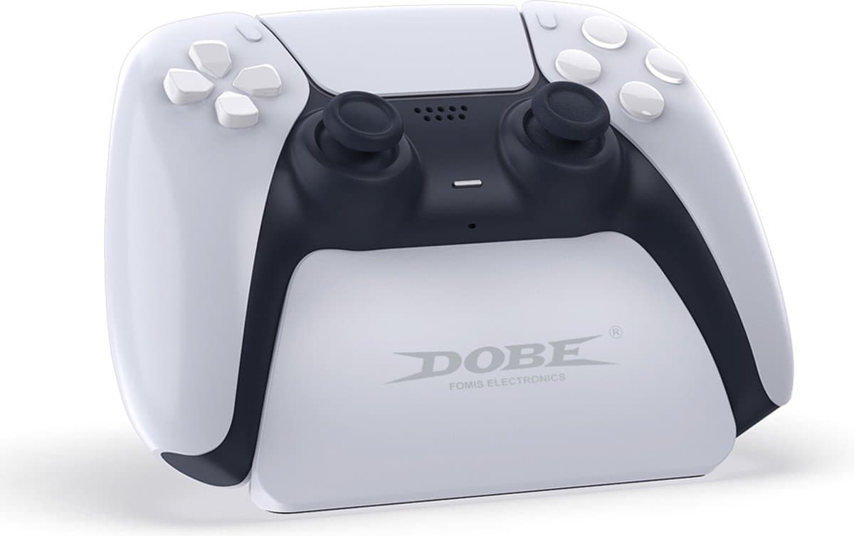 DOBE TP5-0537 Geschikt voor: Playstation 5 Controller houder Game Controller Handvat Plank Stand Gamepad Tafel blad Display Houder voor PS5 - Wit