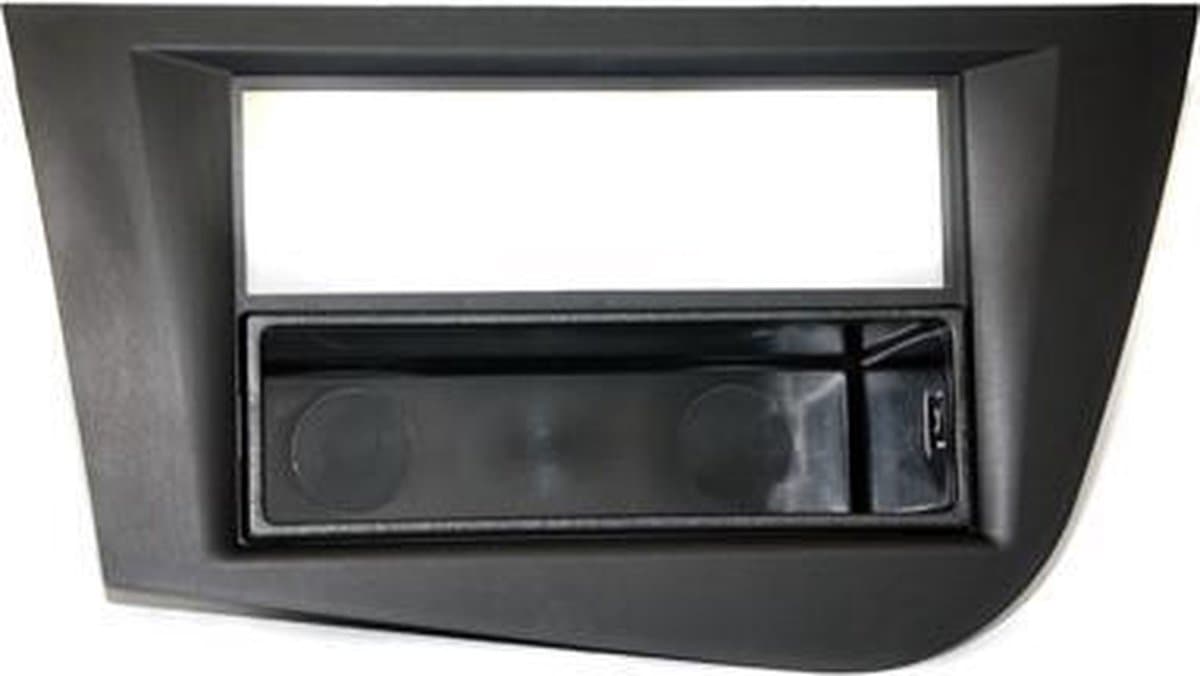 1-DIN inbouwframe Seat Leon 05 > zwart