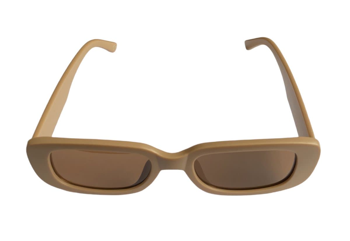 ASTRADAVI Zonnebril - Unisex Sunglasses UV400 - Lichtbruine Honingkleur Frame & Bruin Lenzen