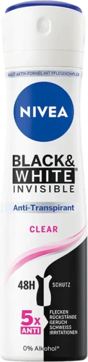 NIVEA deospray - invisible Black&White invisible 150 ml