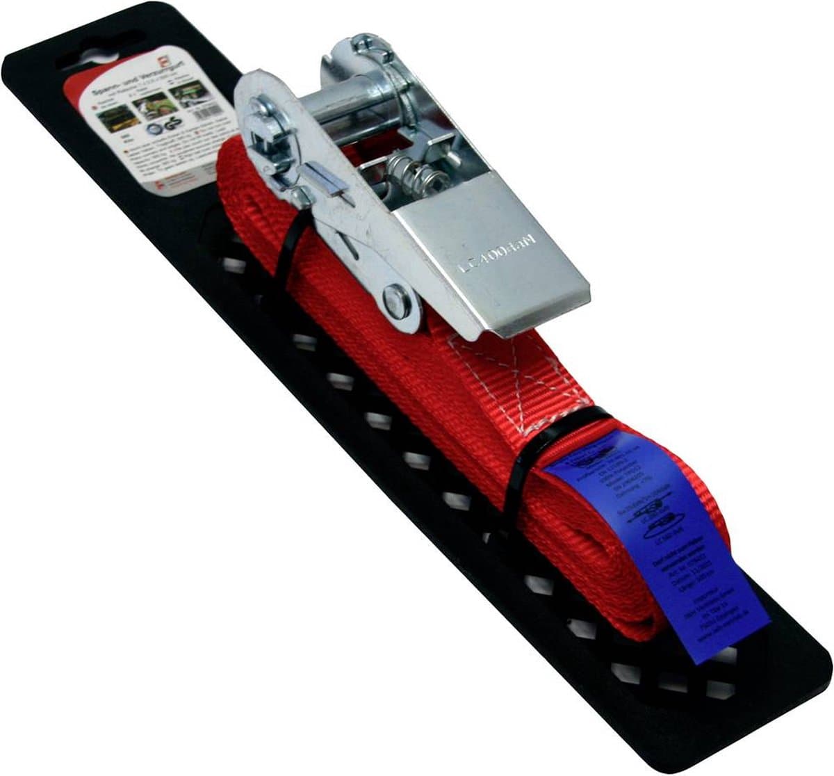 IWH 79422 Spanband (eendelig) Trekkracht (lc) vastbinden (enkel/direct)=549 daN (l x b) 500 cm x 2.5 cm Ratelinrichting