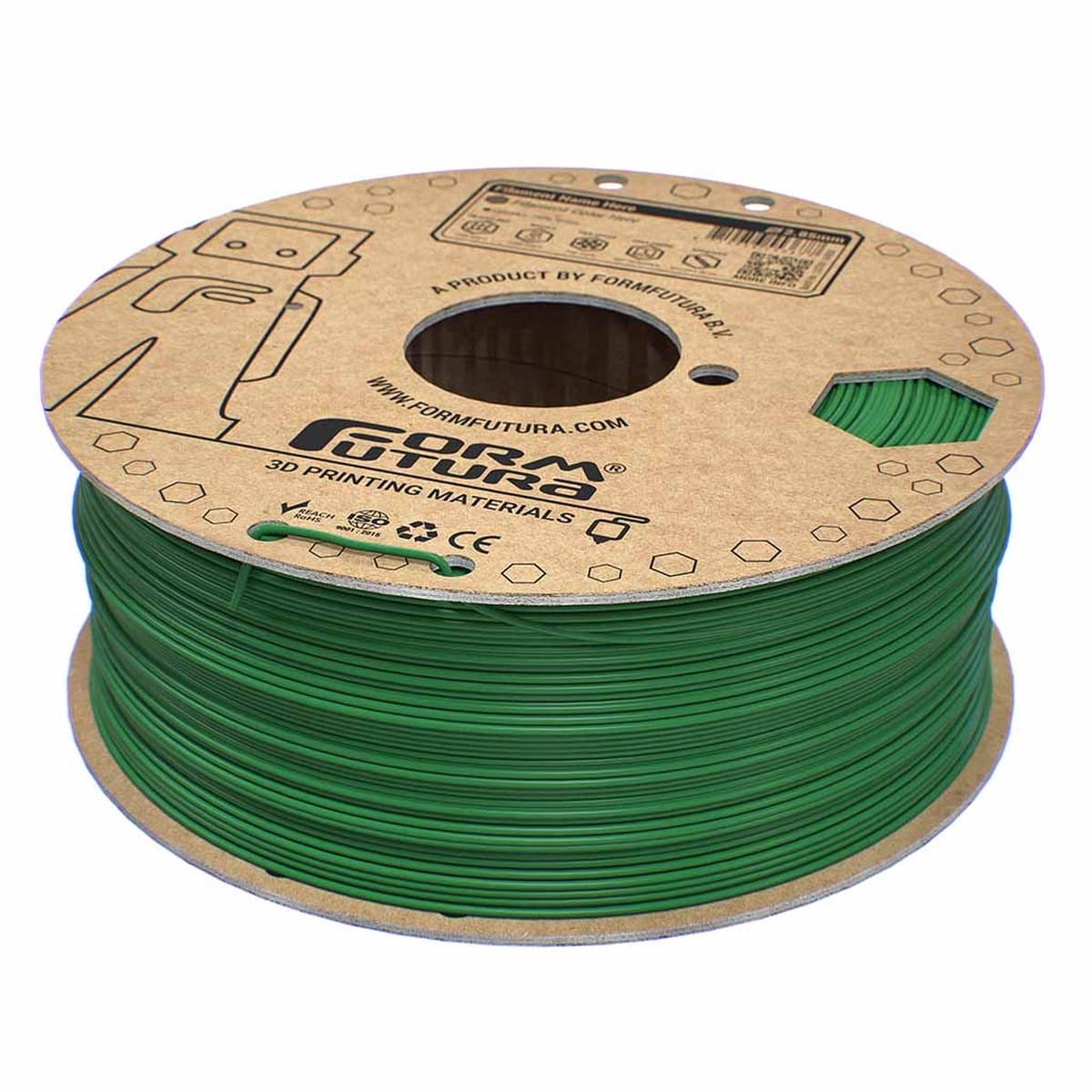 FormFutura EasyFil ePLA Filament - 1.75 mm - Green - 1000 gram