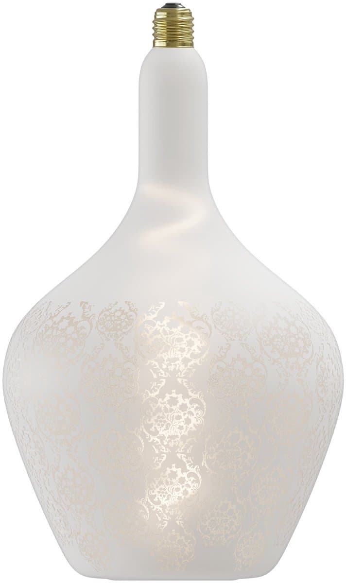 Calex Versailles Blanc Led Baroque - E27 - 5W - 1800K - 150 Lumen - Dimbaar