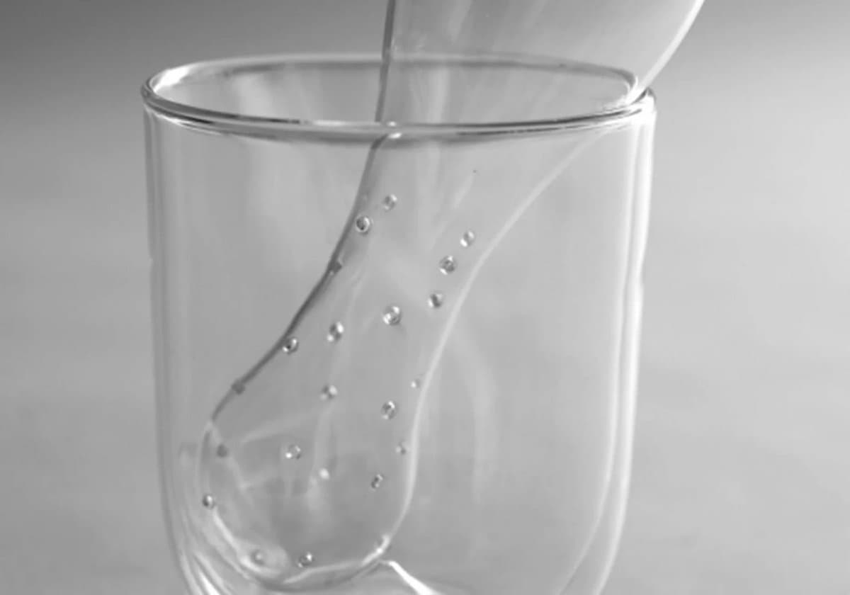 Serax theeglas dubbelwandig + theehouder set van 2