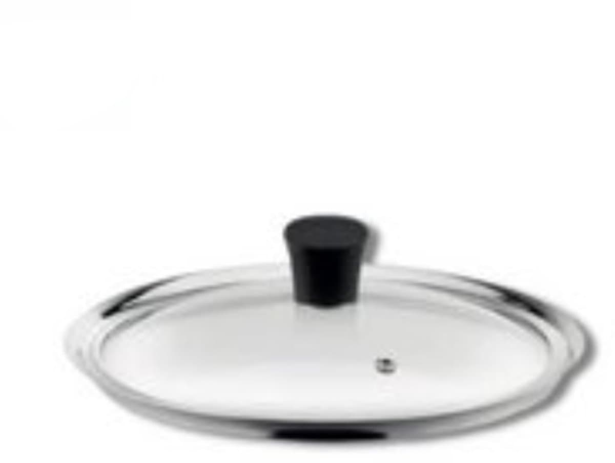 Lagostina Opera Line Hoogwaardig Aluminium & glazen Deksel - 18 cm