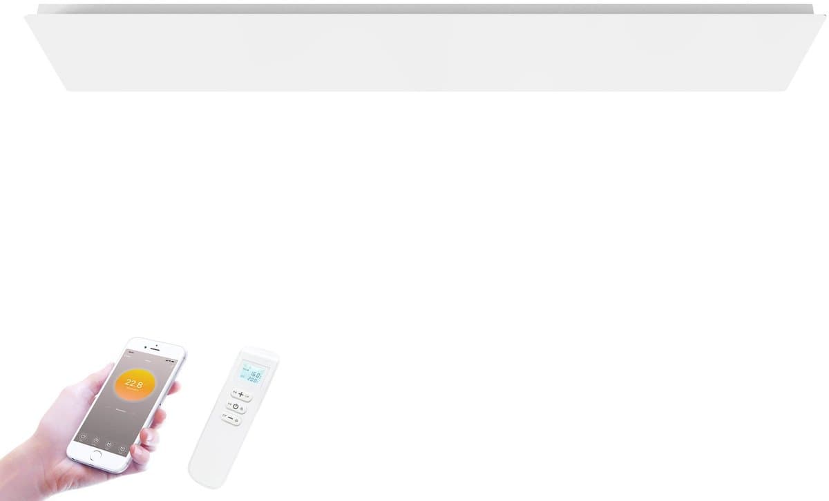 Quality Heating - ThermoAura WiFi Infraroodpaneel 2000W 156x33 cm – Slimme Verwarming met Wifi-functionaliteit