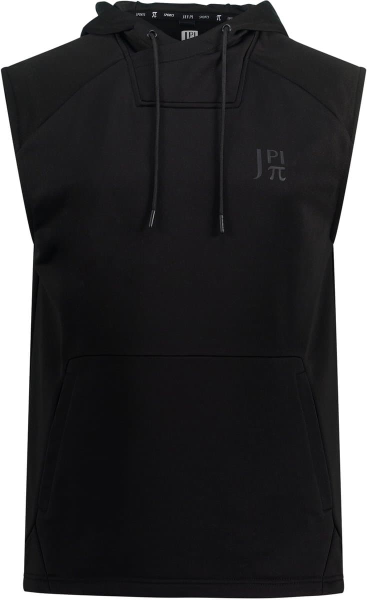 JAY-PI - Heren - Capuchonshirt active wear QuickDry - Zwart - Maat 4XL