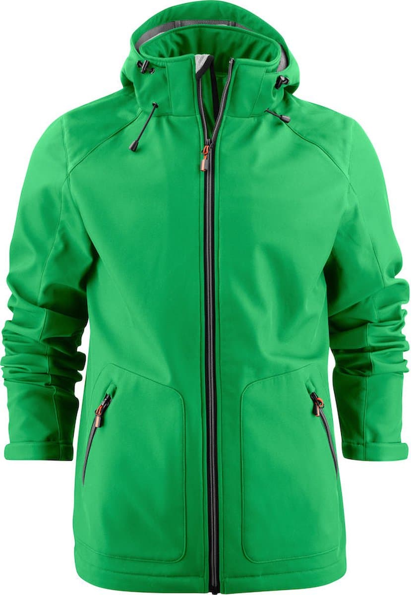 Printer Softshell Jas Karting - Groen - Maat 2XL