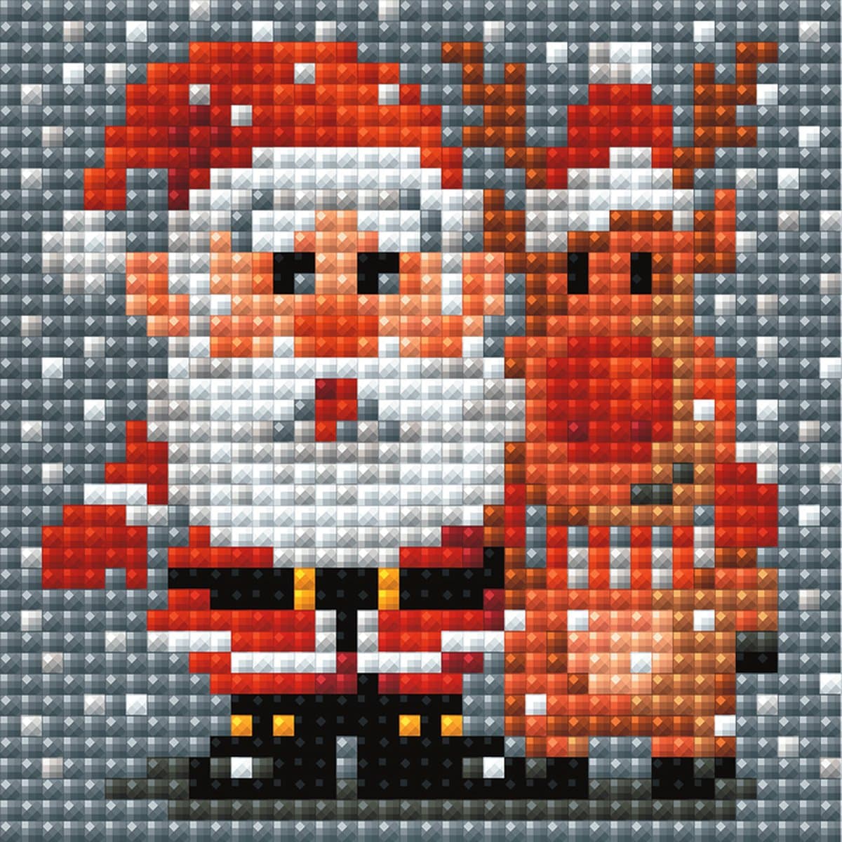 Riolis Diamond Painting Kit Mosaic Santa Claus