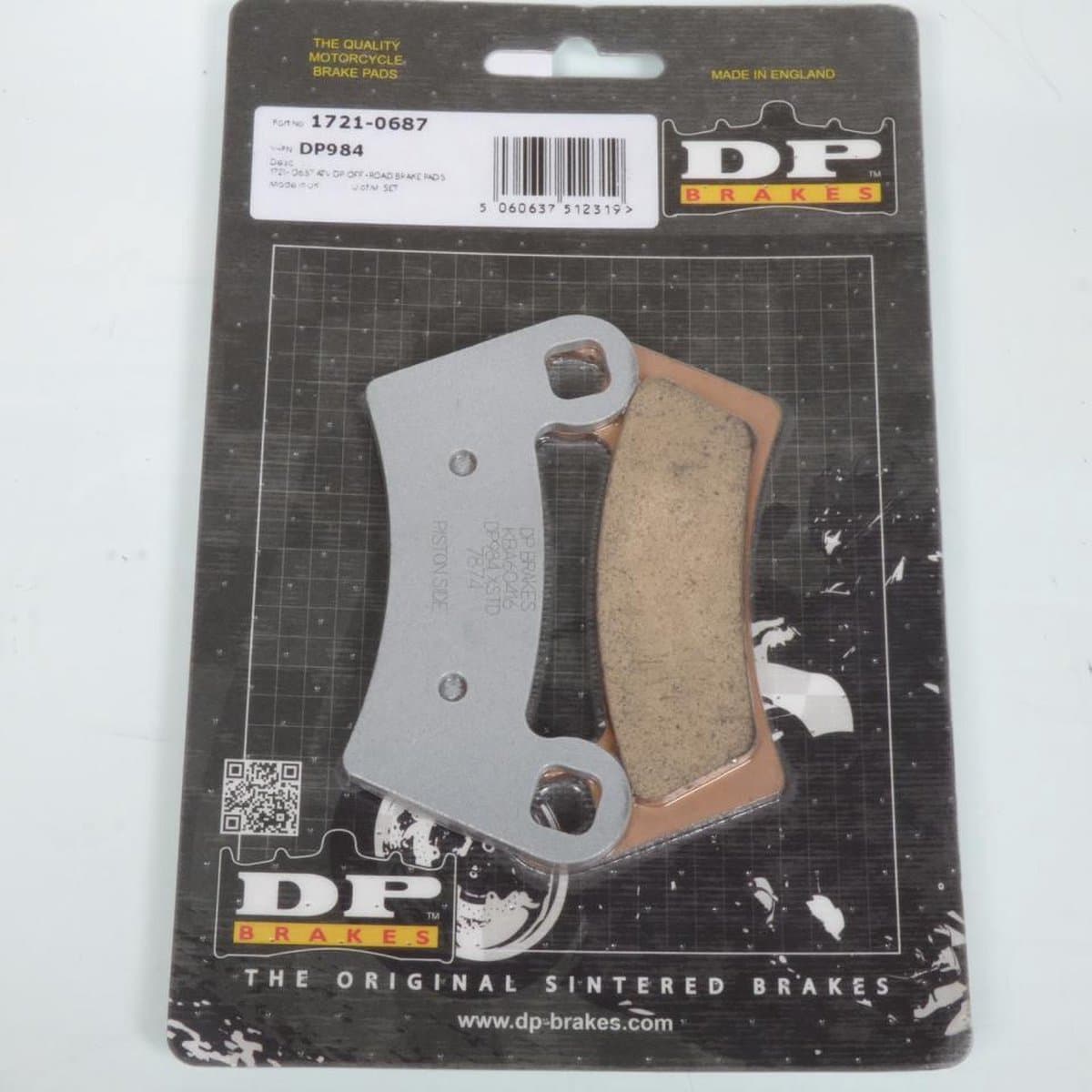 remblokjes dp remmen voor quad polaris 450 outlaw mxr 2009 tot 2010 avg/avd nieuw