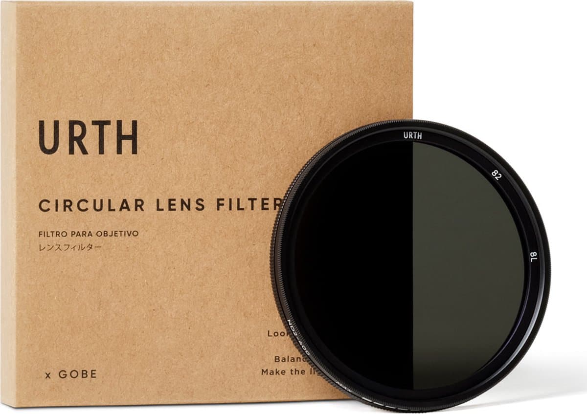 Urth 82mm ND2-400 (1-8.6 Stop) Variable ND Lens Filter