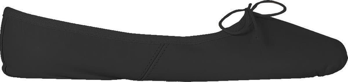 Zwarte balletschoenen Papillon PA1012 – Canvas – Heren, Dames balletschoen – Suede splitzool – Maat 39,5