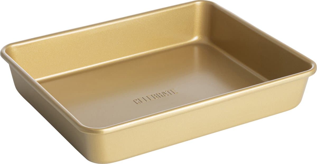 Gusta - Bakvorm - Goud - Springvorm - Ovenschaal - 28x23x4,2cm - Bakvormen -