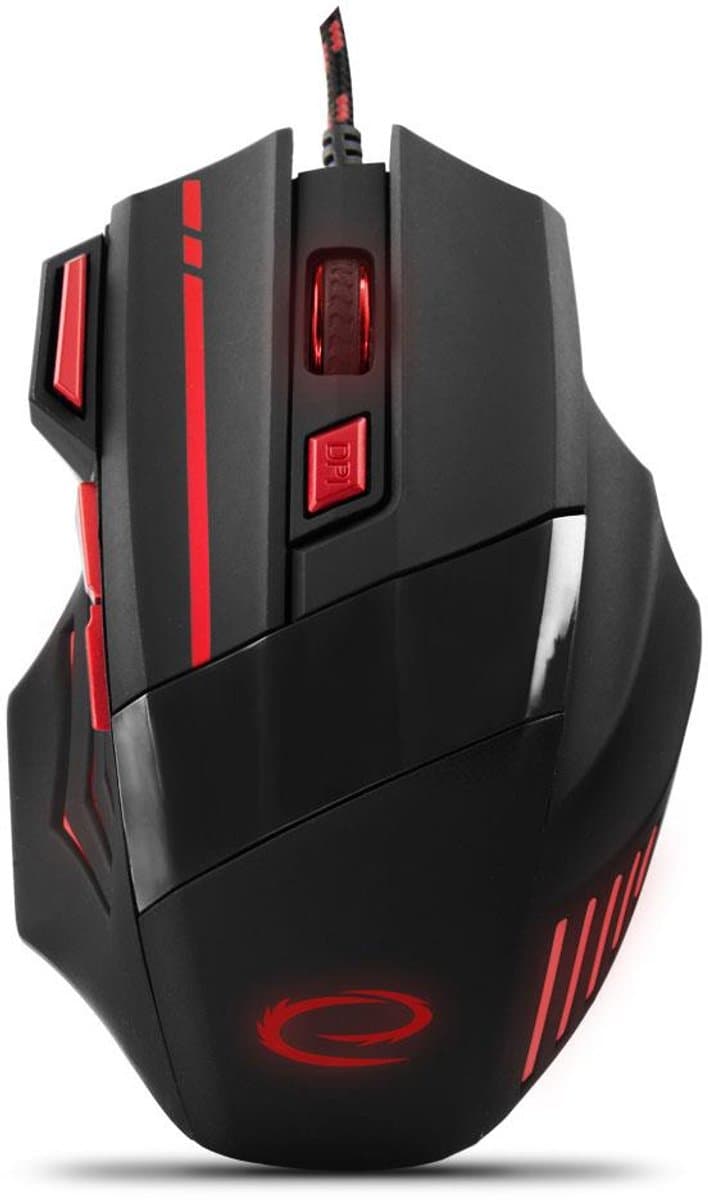 Esperanza EGM201R muis USB Type-A Optisch 2400 DPI Rechtshandig