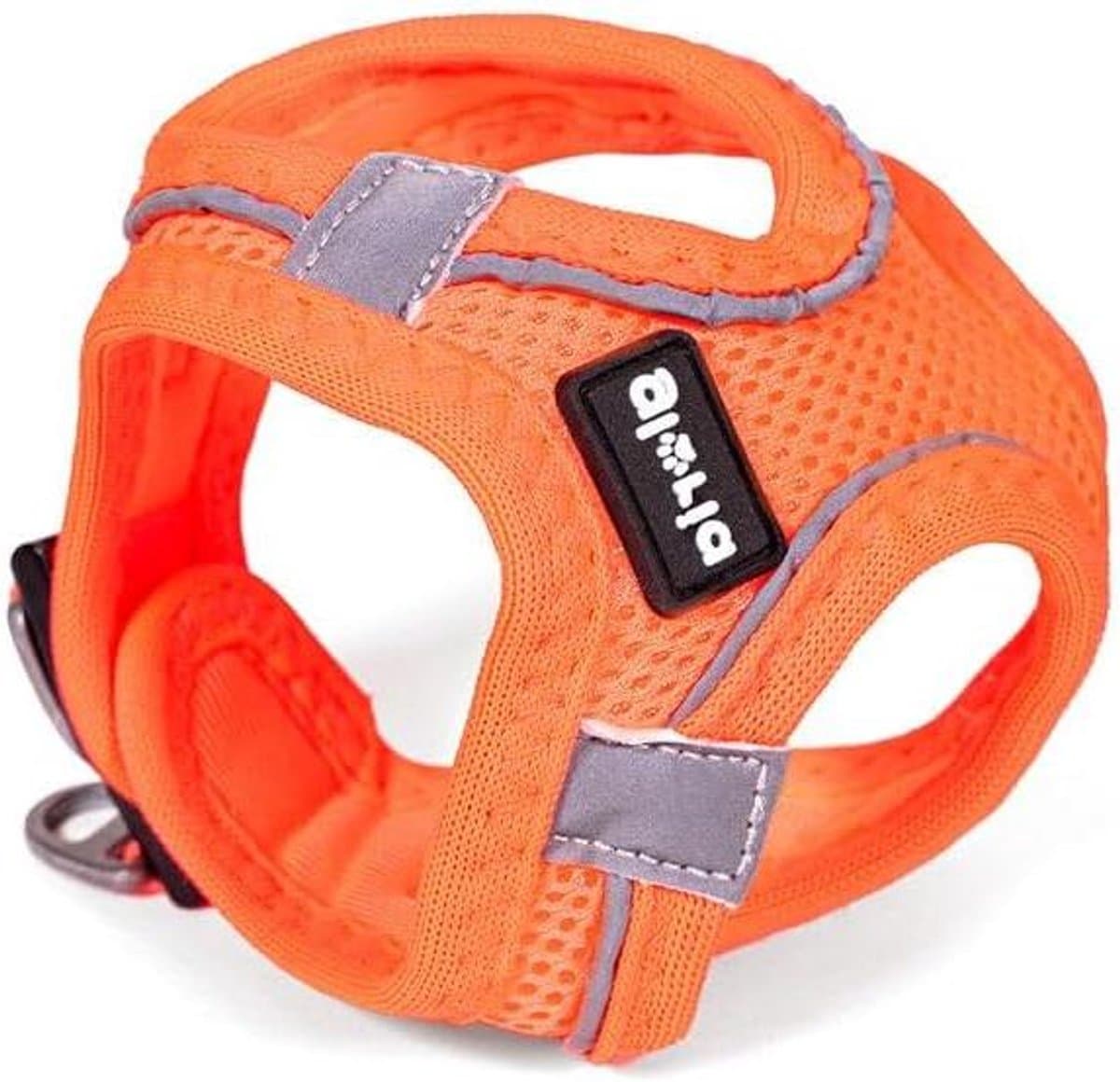 Hondentuigje Trek Star - Honden Harnas - Veilig Wandelen - Verstelbare Banden - S 29-33cm Borst 41-43cm - Oranje