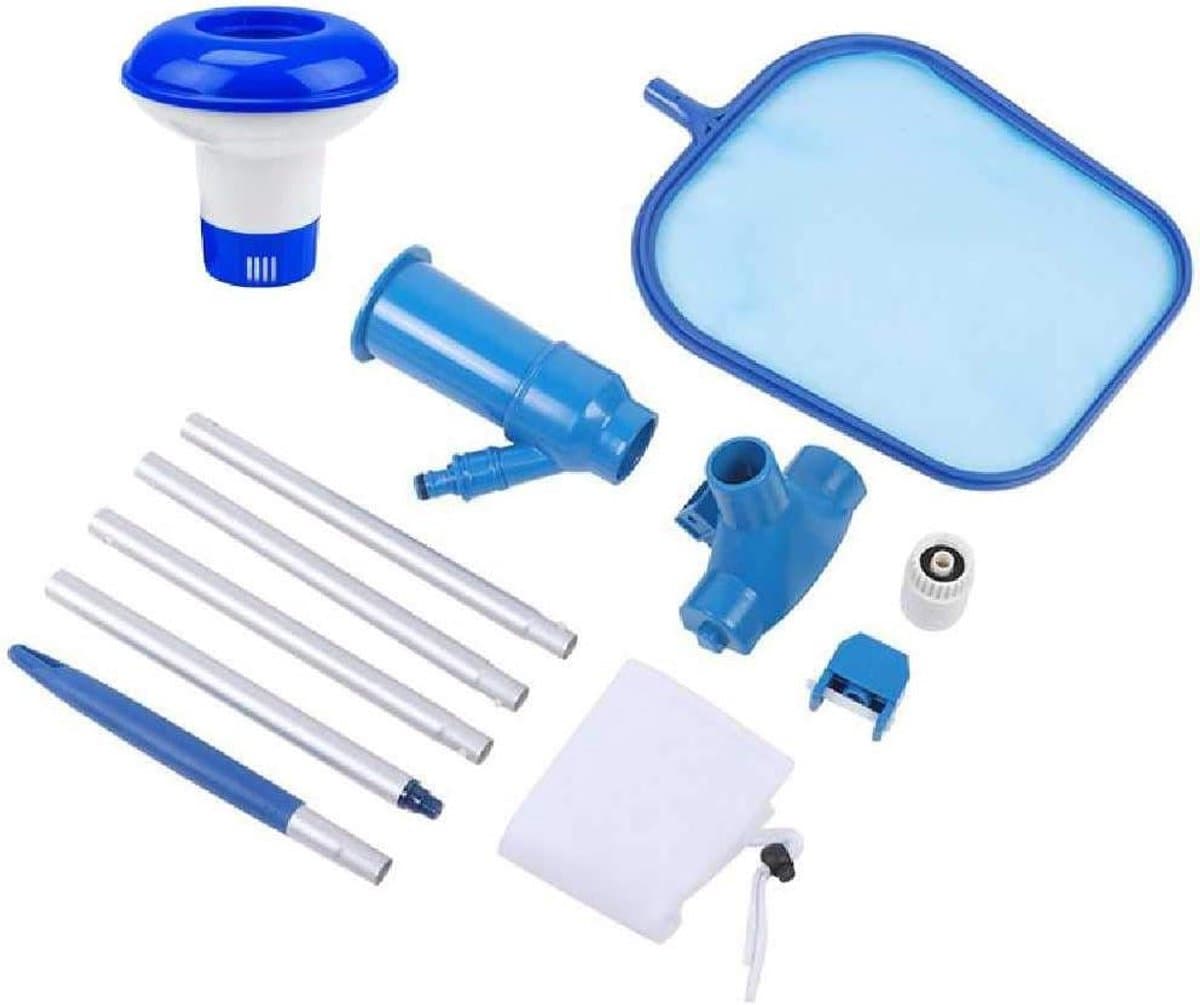 Zwembadstofzuiger - Onderwaterreiniger - Water Reinigen - Eenvoudig in gebruik - 120mm x 135mm - Blauw