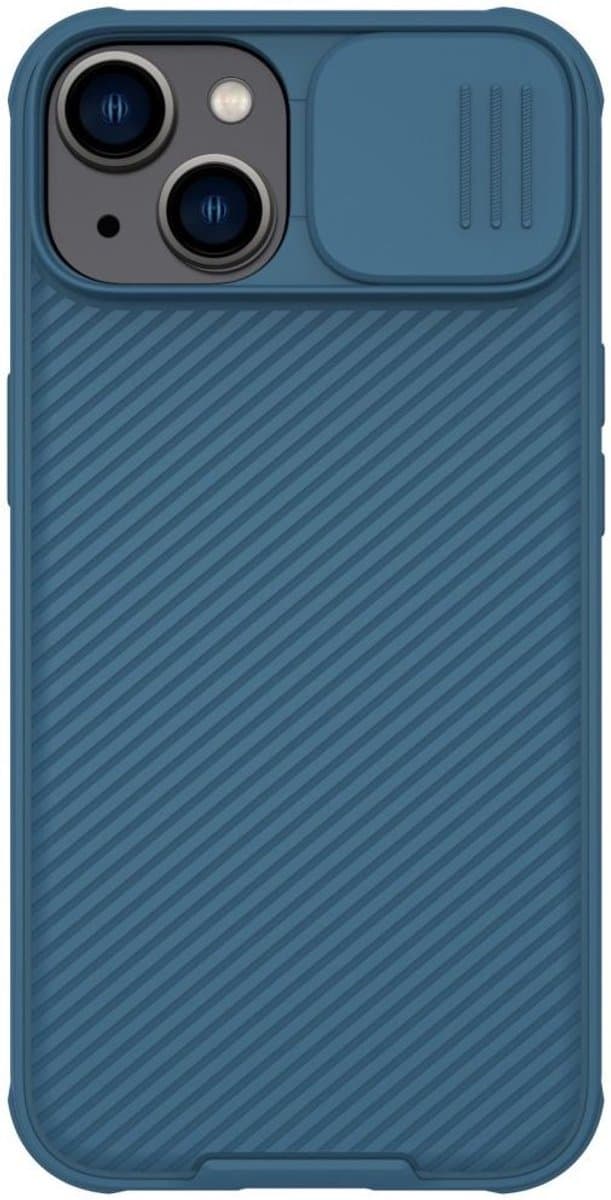 Telefoonhoesje geschikt voor Apple iPhone 14 Pro Max - Nillkin CamShield Pro Case - Blauw