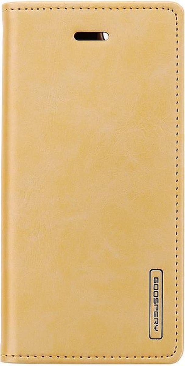 Mercury Blue Moon Wallet Case voor Apple iPhone 5 / 5S - Goud
