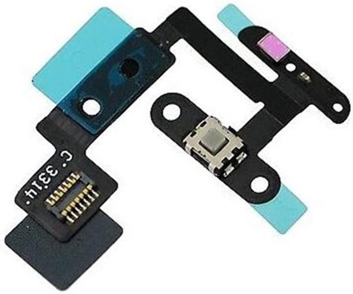 Let op type!! Power Button & Microphone Flex Cable for Apple iPad Air 2 / iPad 6