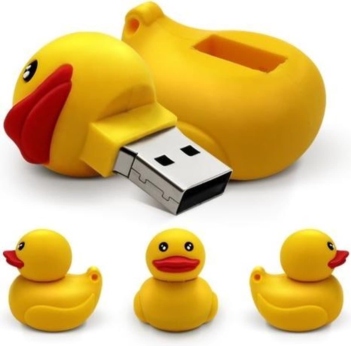 Eendje usb stick 64gb, eend dier dieren vorm usb stick
