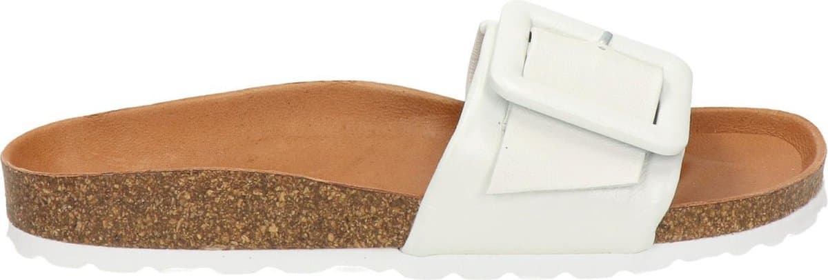 Verbenas 3304020014 Reiko Ecobrush - Damesschoenen Muiltjes - Blanco