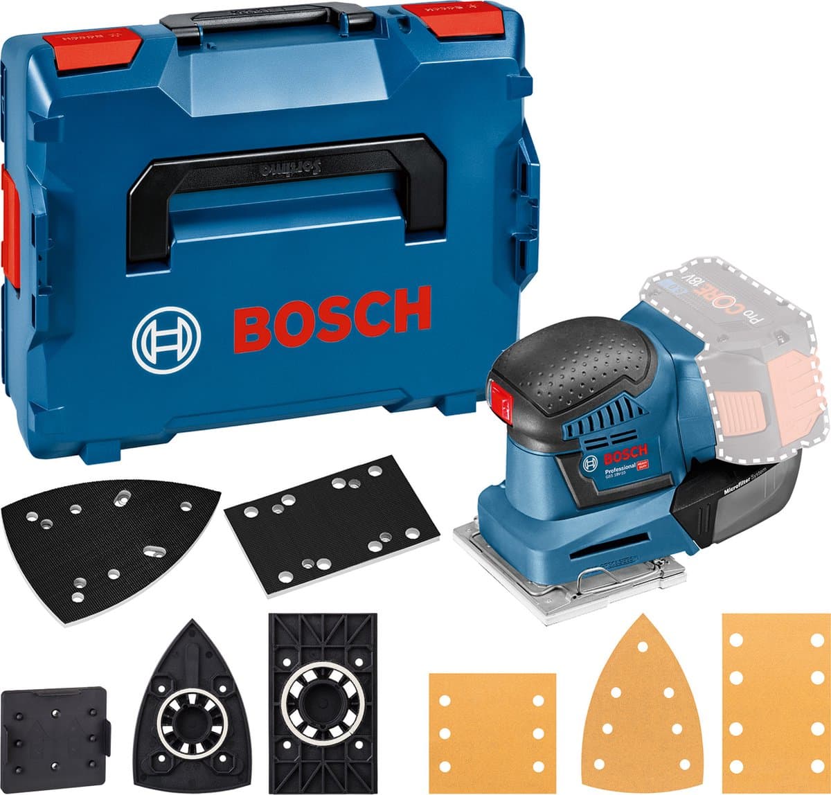 Bosch Professional GSS 18V-10 (zonder accu)