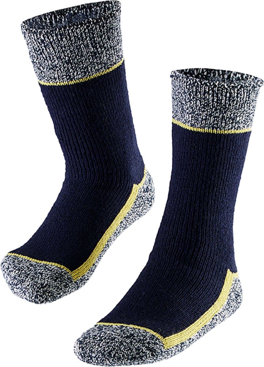 Heatkeeper - Thermo werksokken heren - Maat 41/46 - Navy - 2-Paar - Werksokken heren