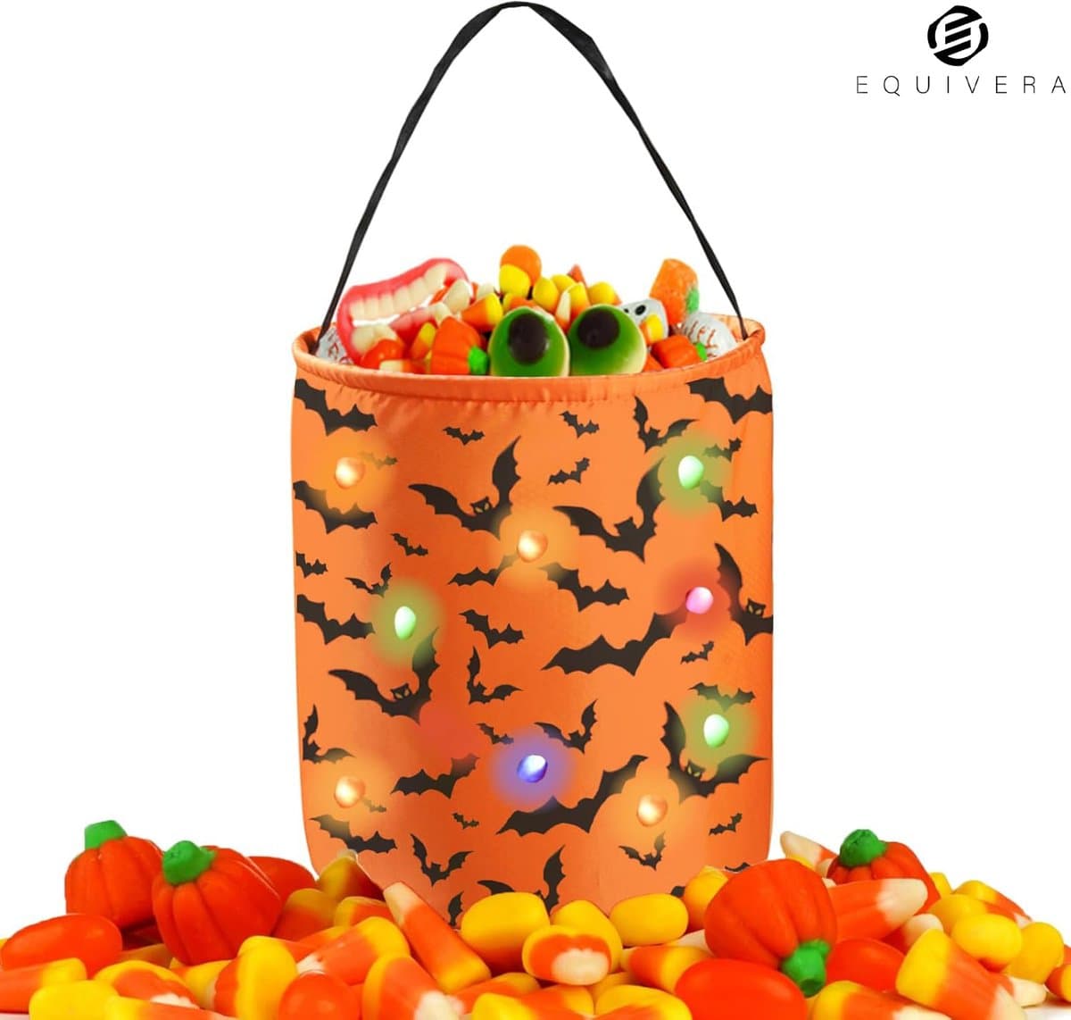Equivera Halloween Snoepbak - Bak voor Snoep Halloween - Snoepbak Kinderen - Halloween Snoepschaal - Halloween Schaal voor Snoep