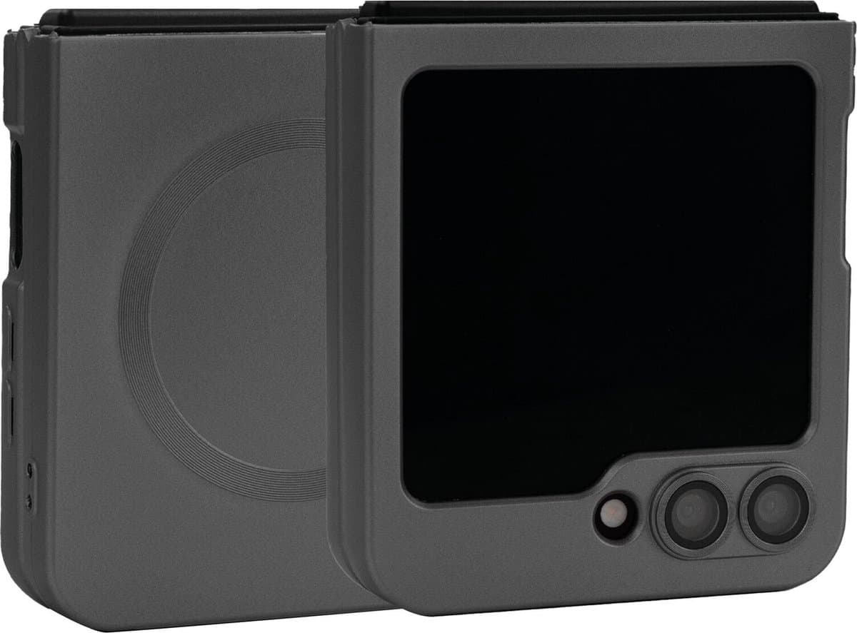 ShieldCase mat hoesje met camera cover geschikt voor Samsung Galaxy Z Flip 6 hoesje - telefoonhoesje met extra camerabescherming - Kunststof Back cover met matte afwerking - Dun telefoonhoesje met optimale bescherming (zwart)