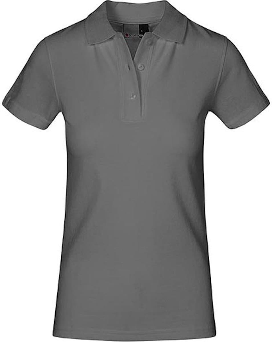 Damespolo 'Superior' met korte mouwen Steel Grey - XS