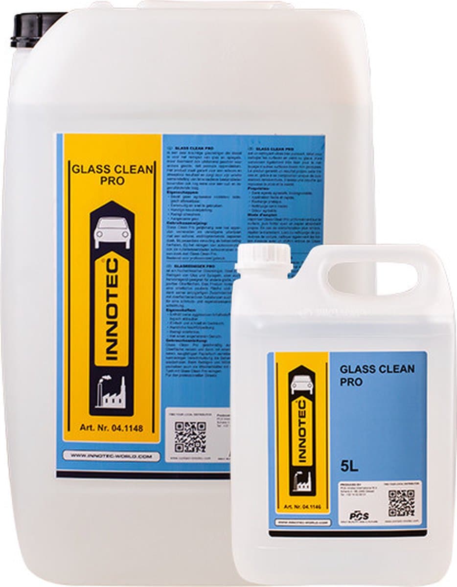 Innotec Glass Clean Pro 5 liter glas reiniger