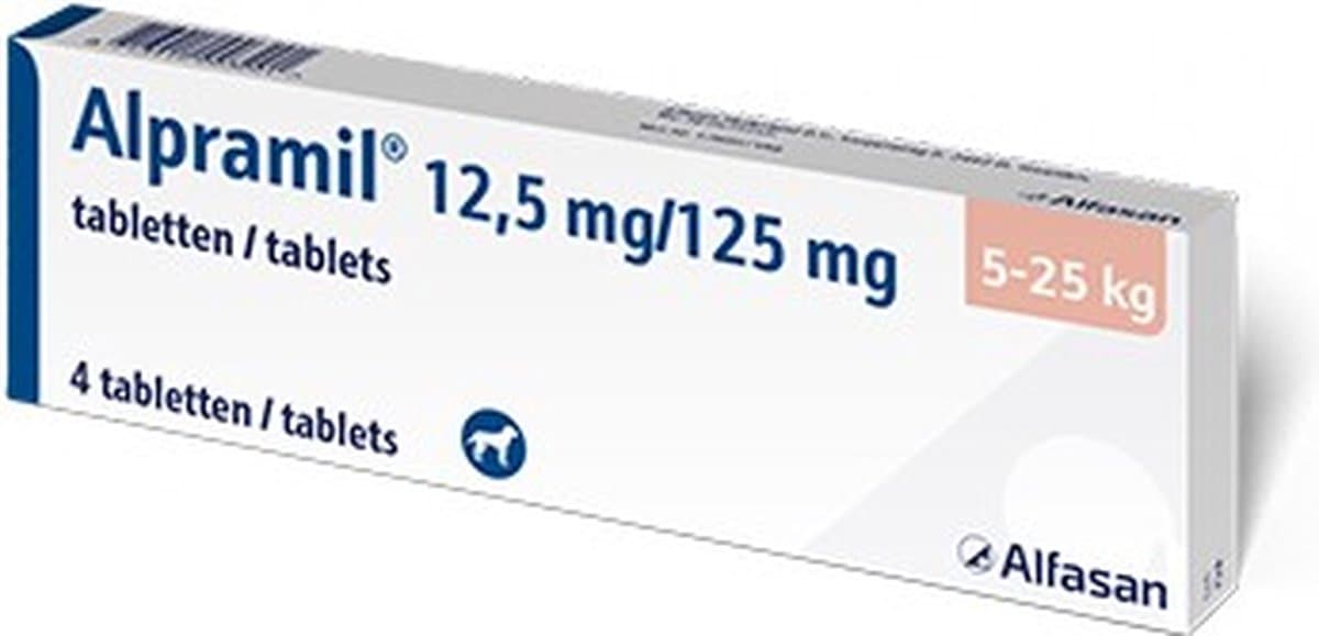 Alpramil Ontworming - Middelgrote/Grote Hond - 4 tabletten