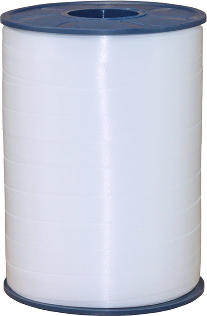 Ivoorwit lint - 250 meter - 10 mm